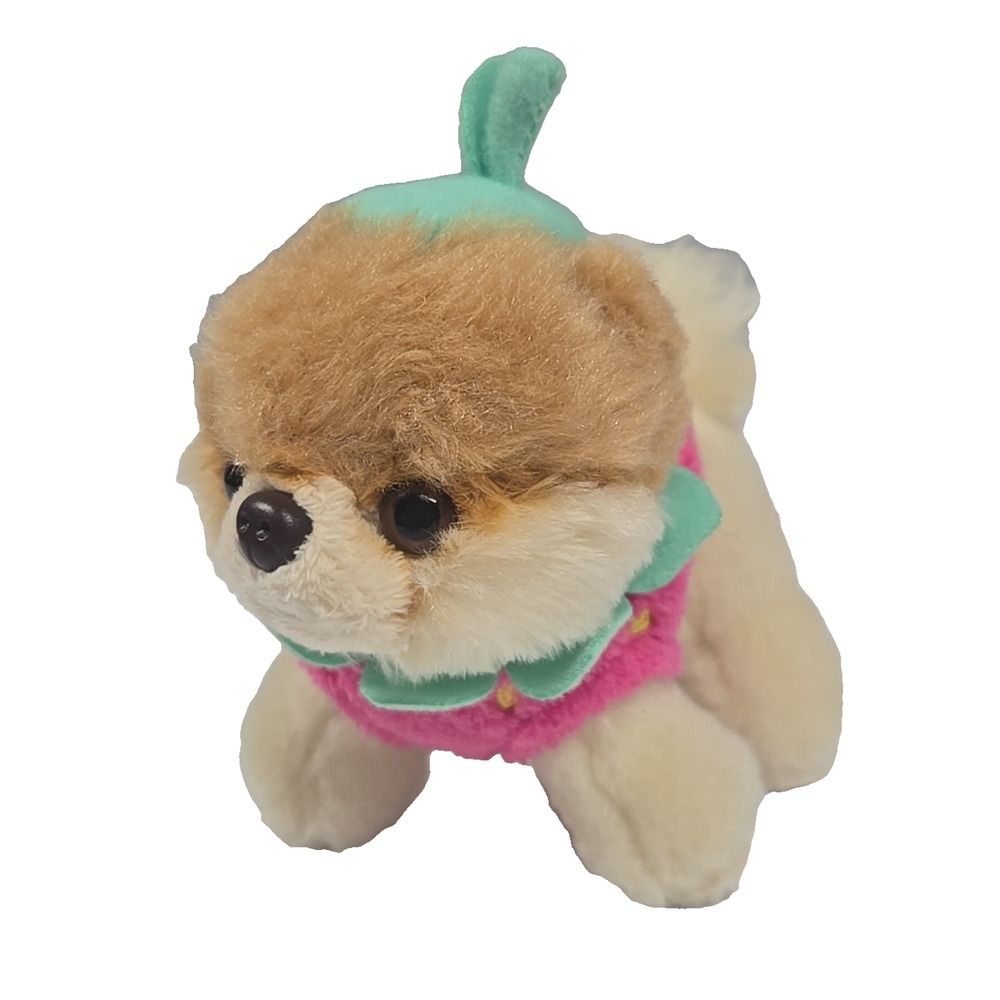 Gund Itty Bitty Boo Pomeranian Strawberry Worlds Cutest Dog Stuffed Plush 5 Inch - Picture 6 of 10